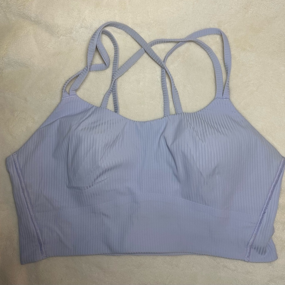 Lululemon Like a Cloud Longline Bra Pastel Blue